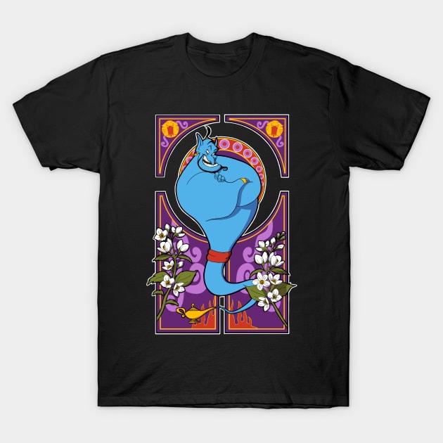 Classic Genie T-Shirt by Adelaidelia